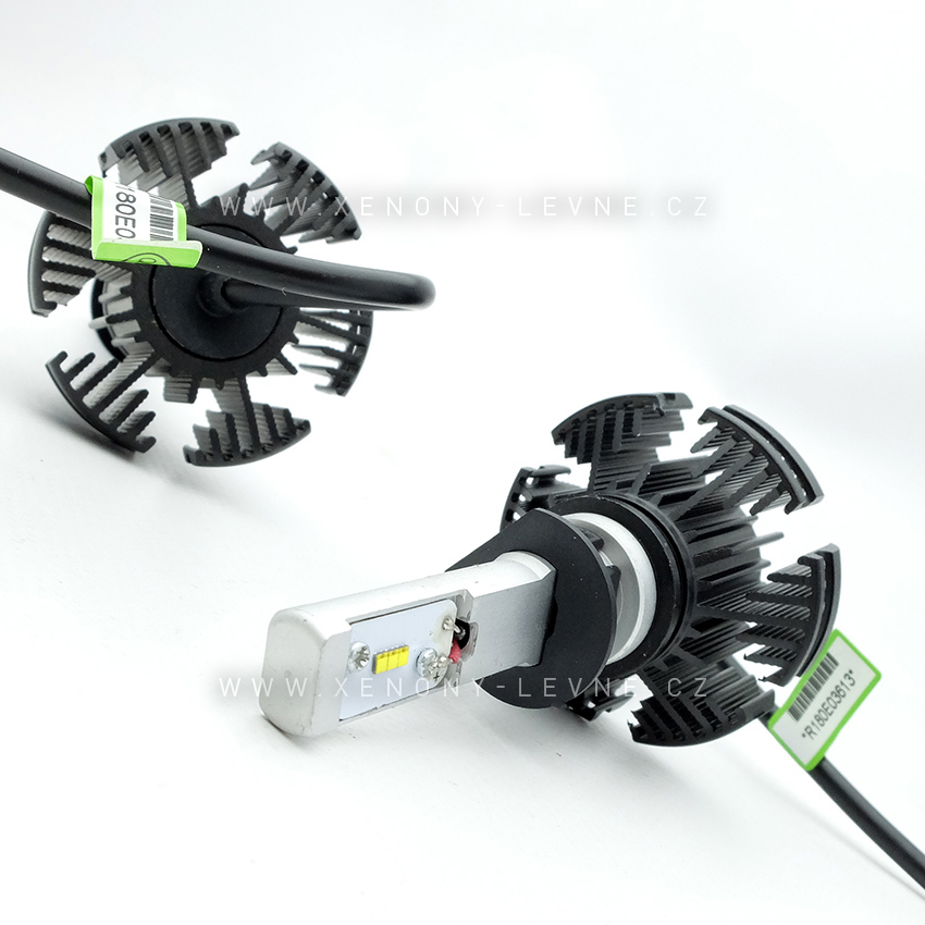 LED HEADLIGHT H1 - X3 6000LM 50W IP67 - 3000K / 6500K / 8000K