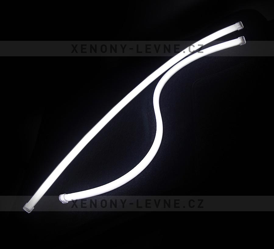 LED denní svícení s funkcí blinkru, 12V, sada 2ks - BEZ HOMOLOGACE