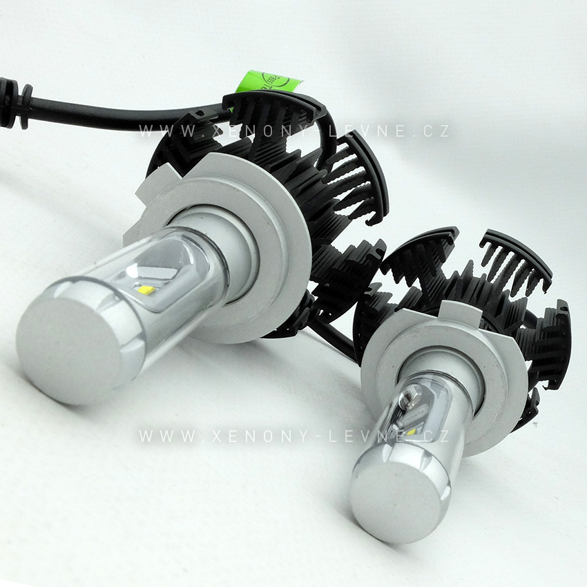 LED HEADLIGHT H7 - F3 - X3 6000LM 50W IP67 - 3000K / 6500K / 8000K
