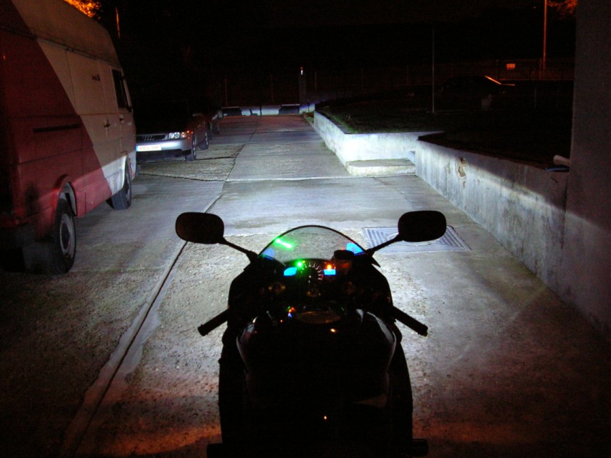 AKCE: XENONY MOTO HID H8 6000K - přestavbová motocyklová sada 12V