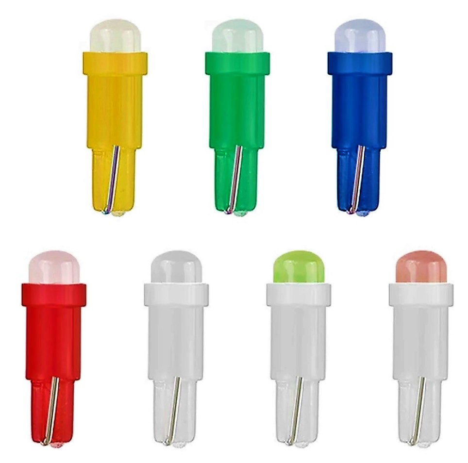LED červená, T5/12V/1,2W, sada 2ks