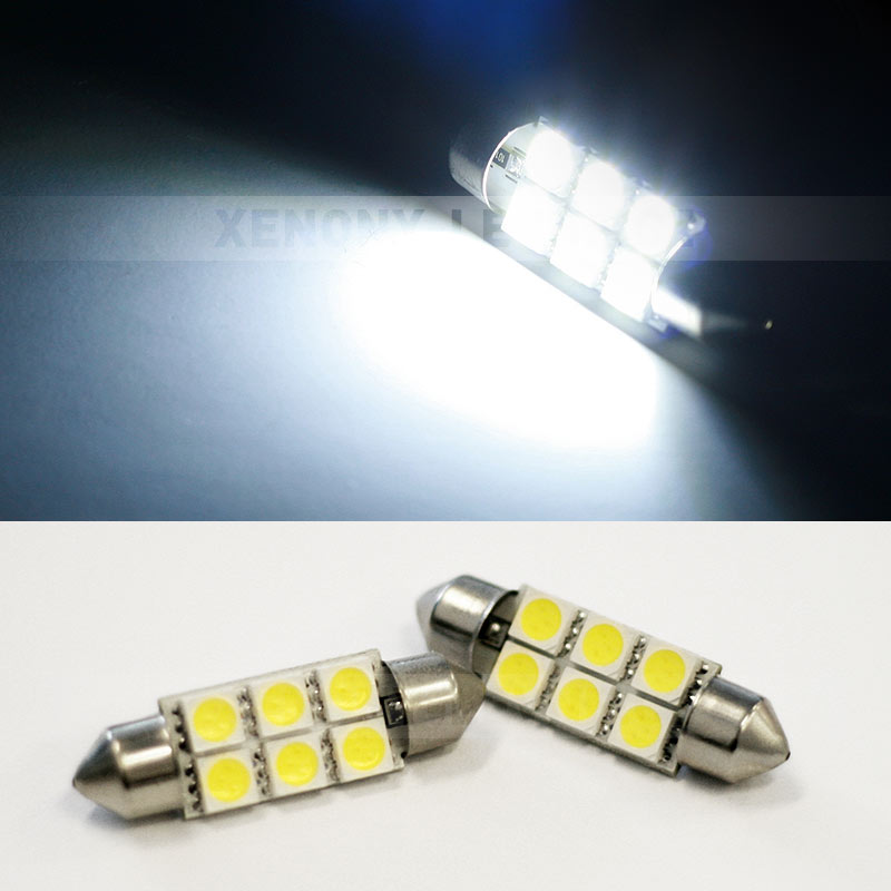 Sufitka bílá - Super Light, 6 SMD LED, 36mm