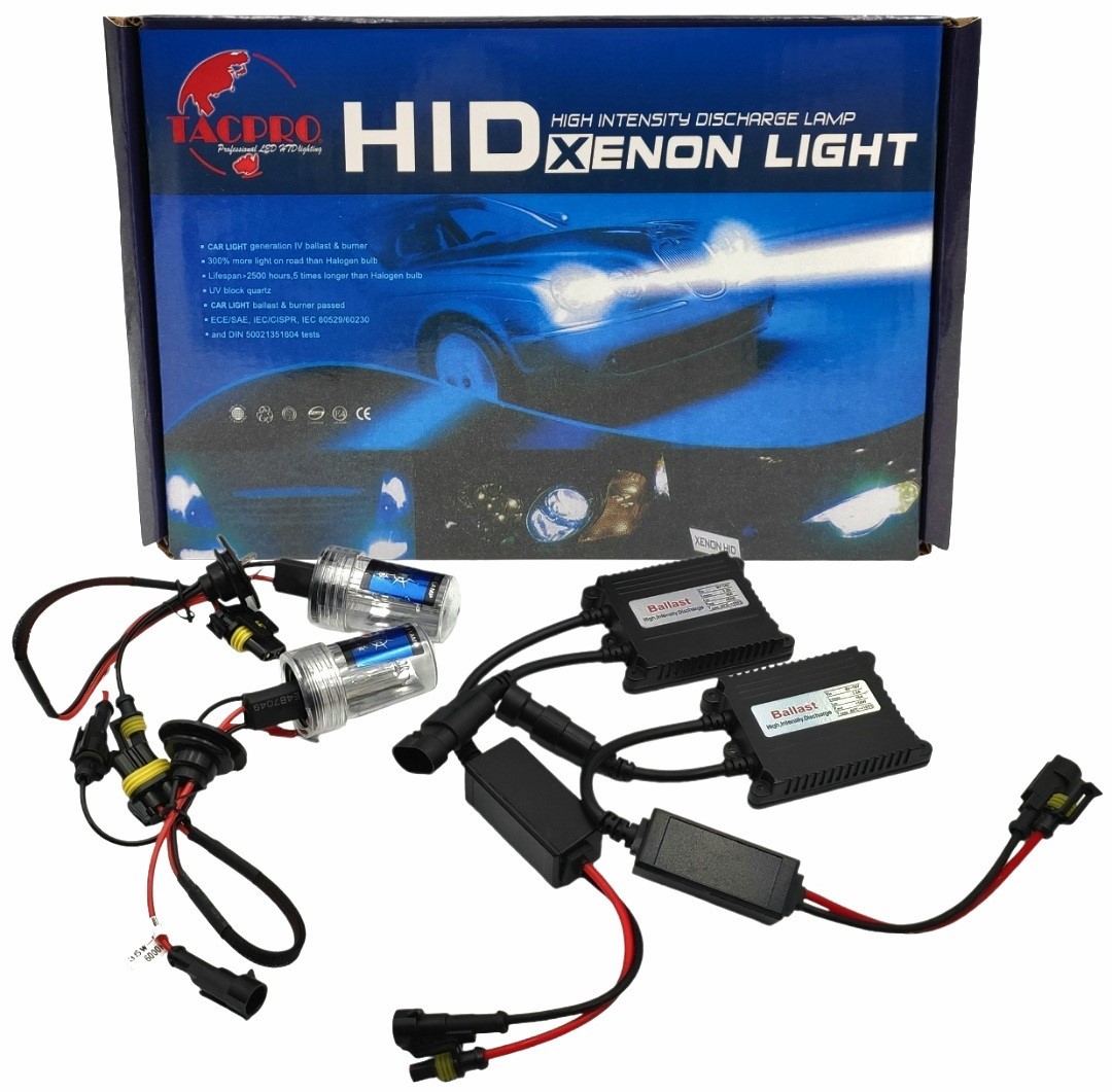 XENONY HID H3 - Přestavbová sada 6000K, 24V, provedení SLIM
