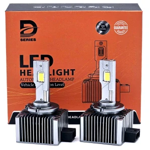 LED D1S 6000K autožárovky 60000lm 2x60W, sada 2ks