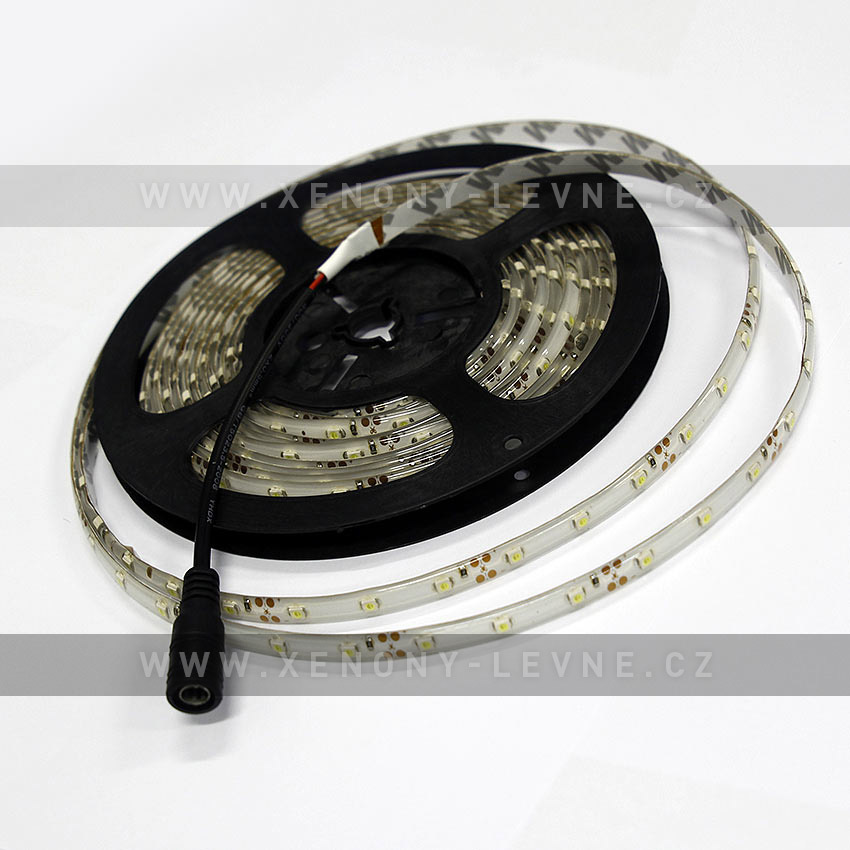 LED pásek SMD 5m 12V, bílý