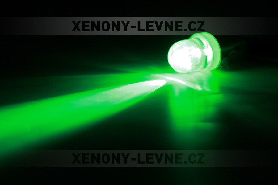 LED BA9S, ZELENÉ - 2ks