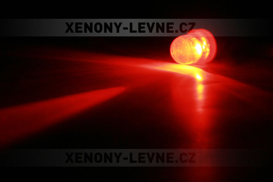 LED BA9S, ČERVENÉ - 2ks