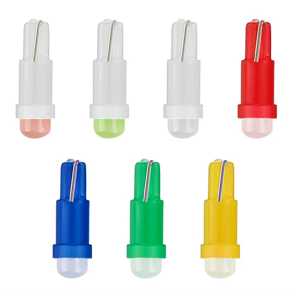 Osvětlení přístrojové desky LED zelená, T5/12V/1,2W, sada 2ks