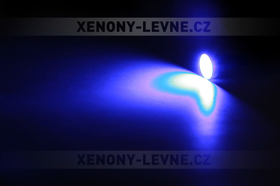 Osvětlení přístrojové desky POWER LED modrá, T5/12V/1,2W, sada 2ks