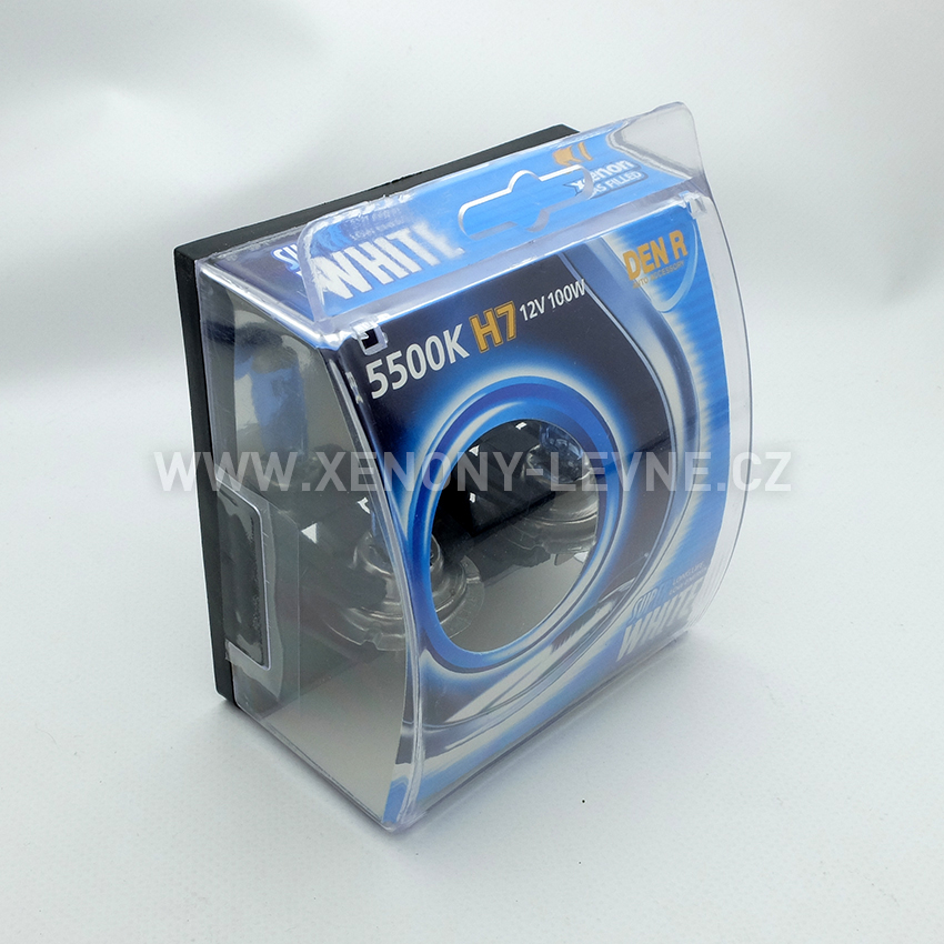 AKCE - Žárovky H7 Super white, 100W, sada 2ks