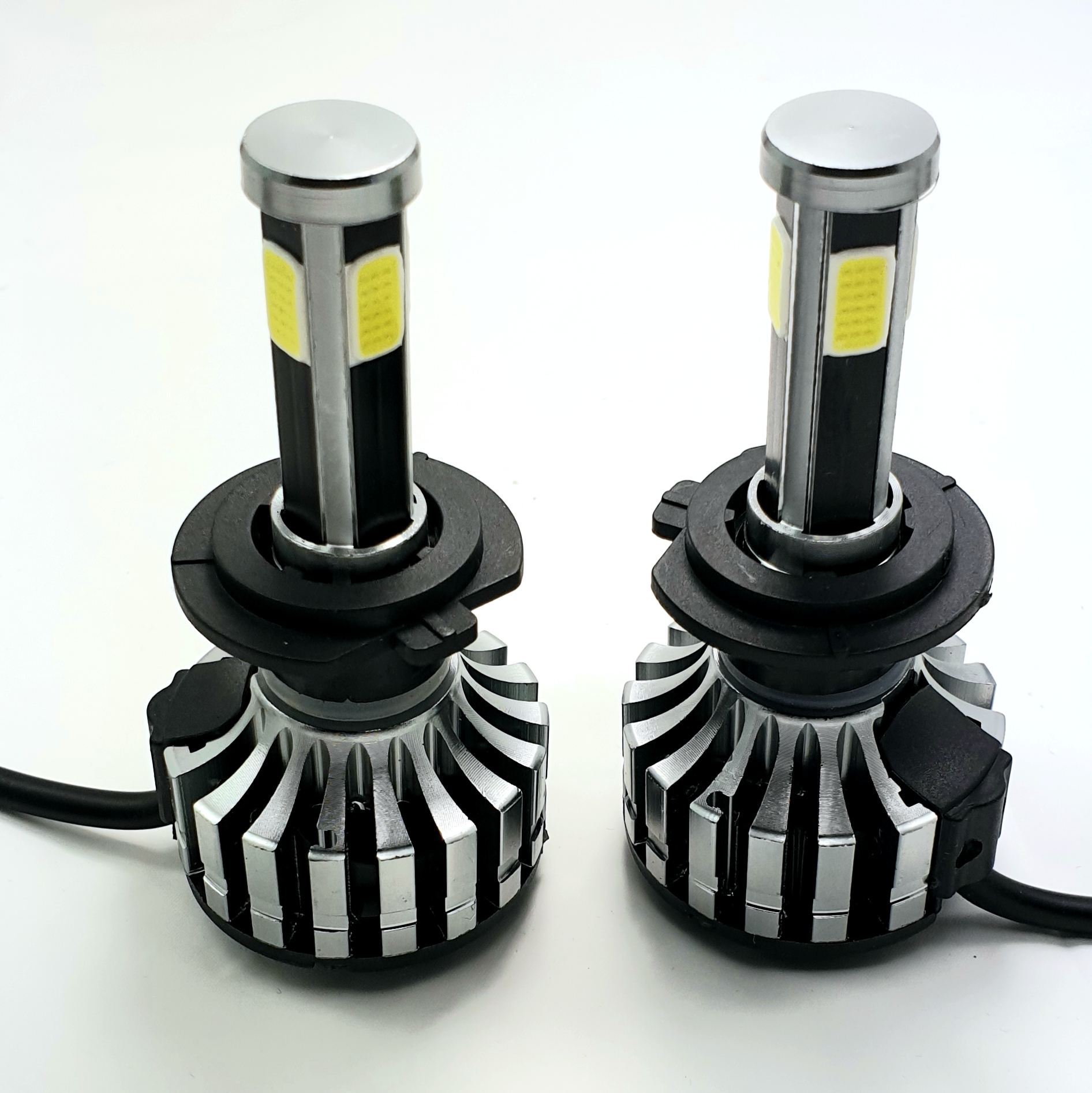 LED D6 autožárovka H4 360° 4200LM 2x32w 4xLED 6000K - sada 2ks