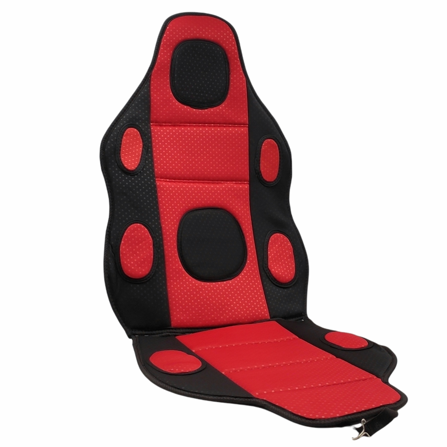 2x Autopotah do auta s magnety, černo-červený