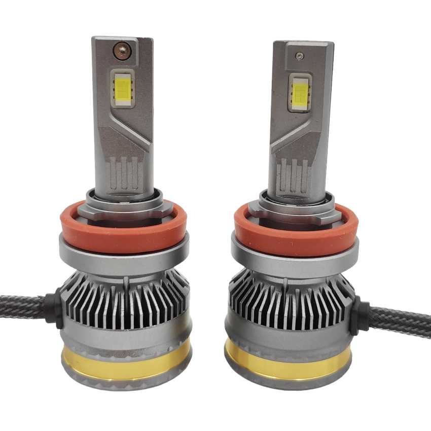 LED autožárovka H11 6000K 25000lm 2x100W CANBUS, sada 2ks