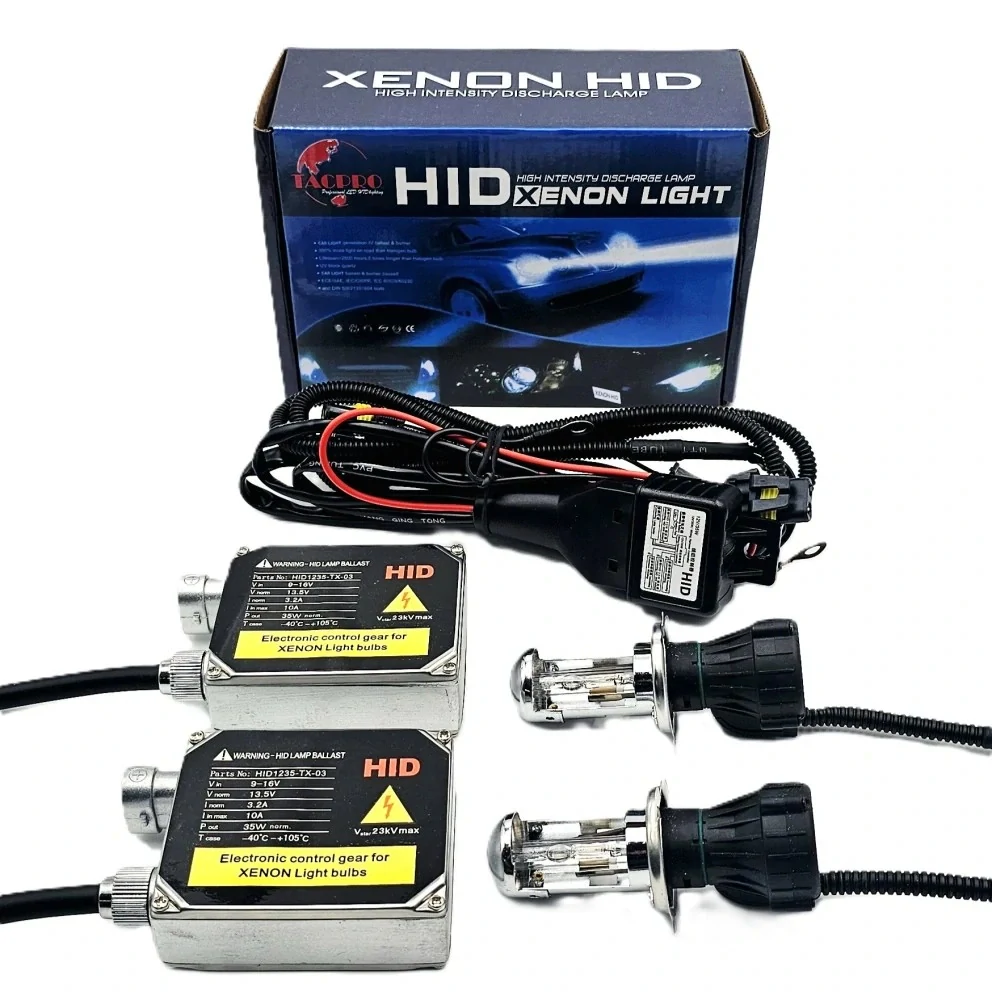AKCE: Bixenony HID H4 - přestavbová sada 10000K, 12V