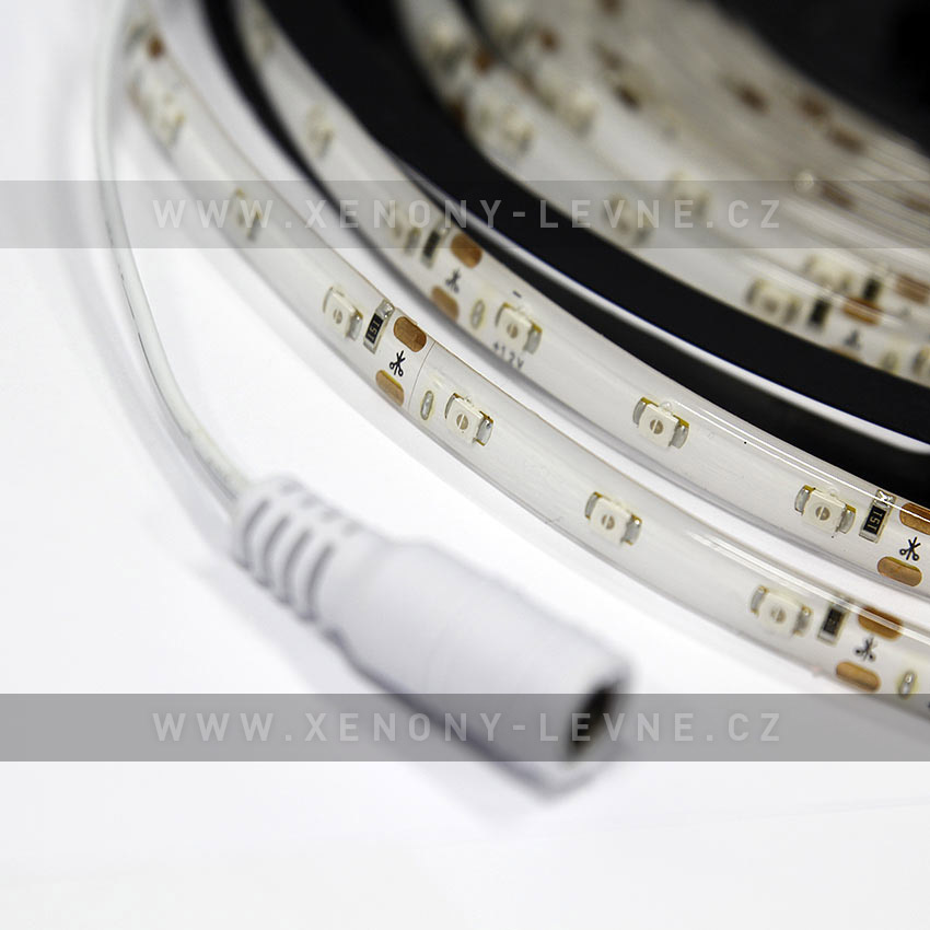 VÝPRODEJ - LED pásek 5m, modrý - zdroj zdarma!