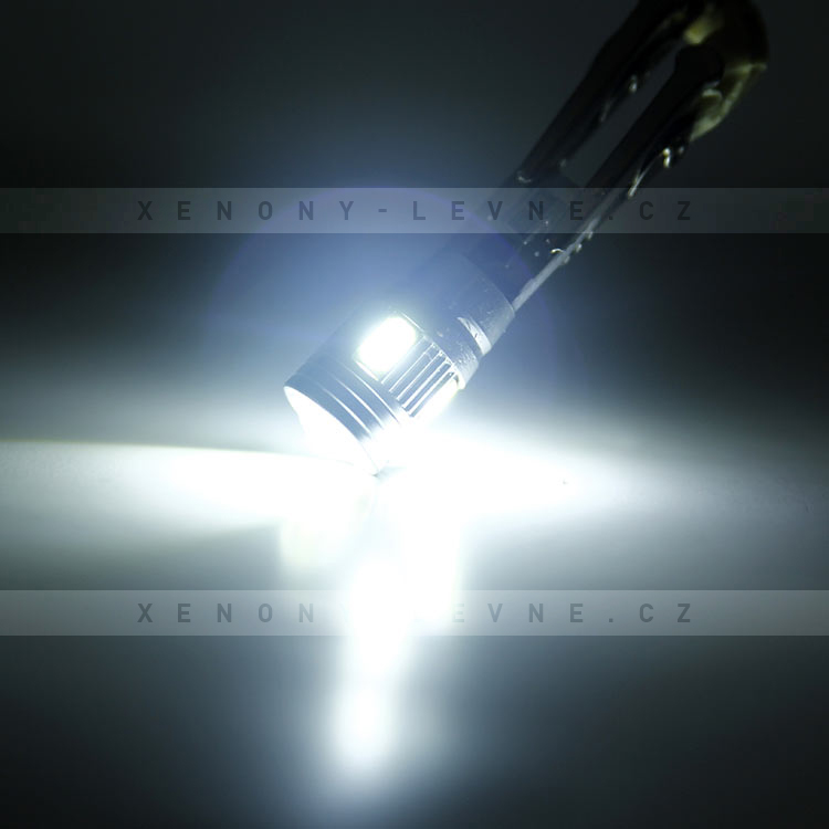 CAN-BUS parkovací světlo, T10 (W5W), 6xSMD, bílé 1ks