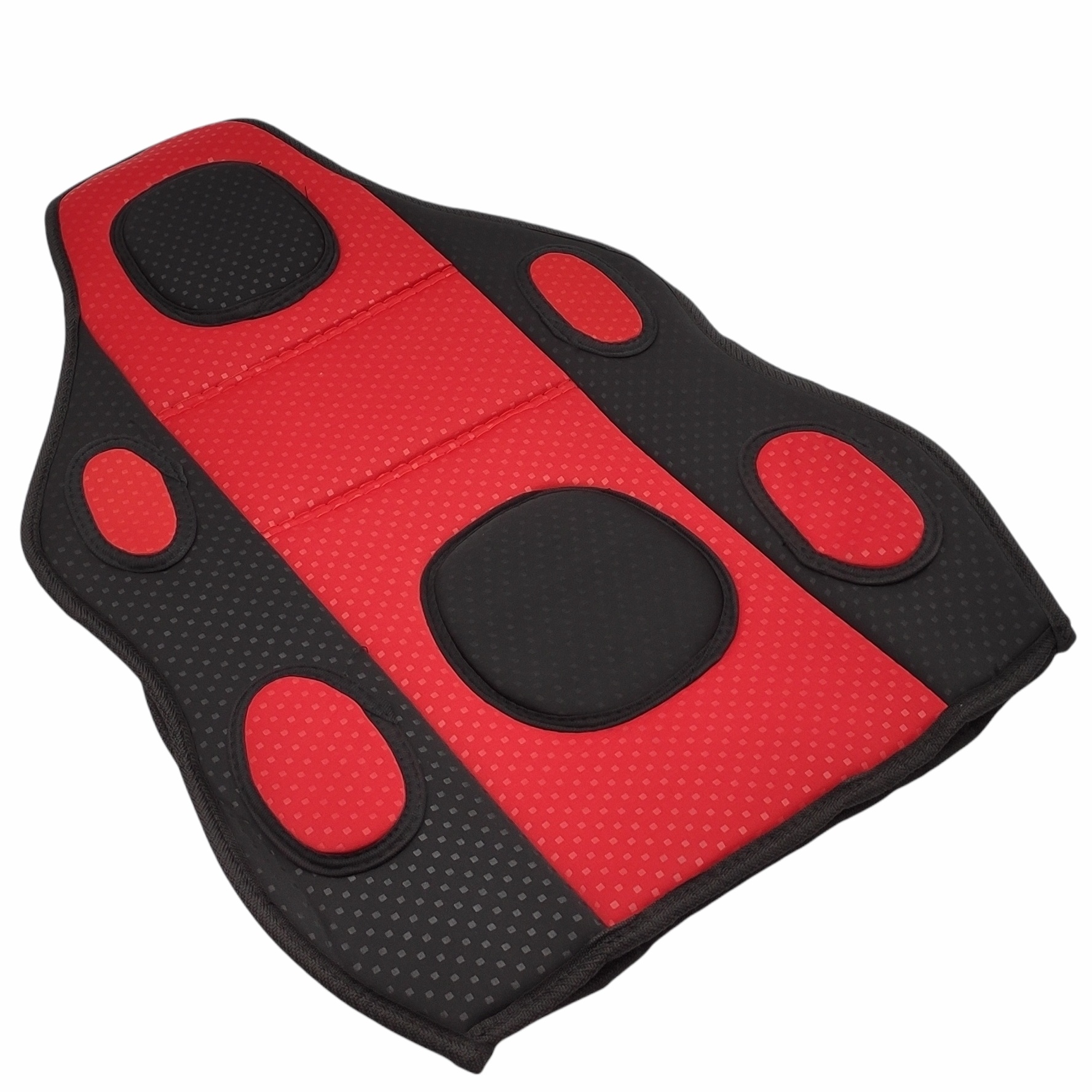 2x Autopotah do auta s magnety, černo-červený