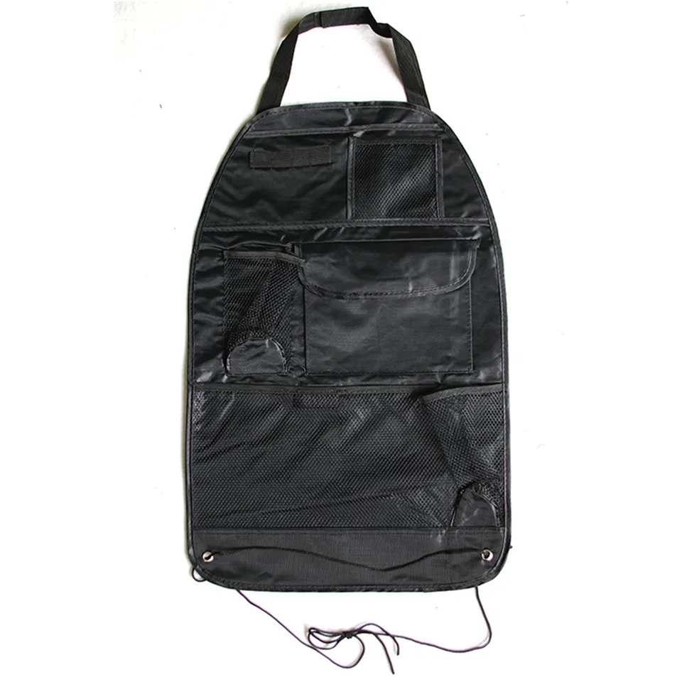 Organizér a ochrana zad předního sedadla, černý