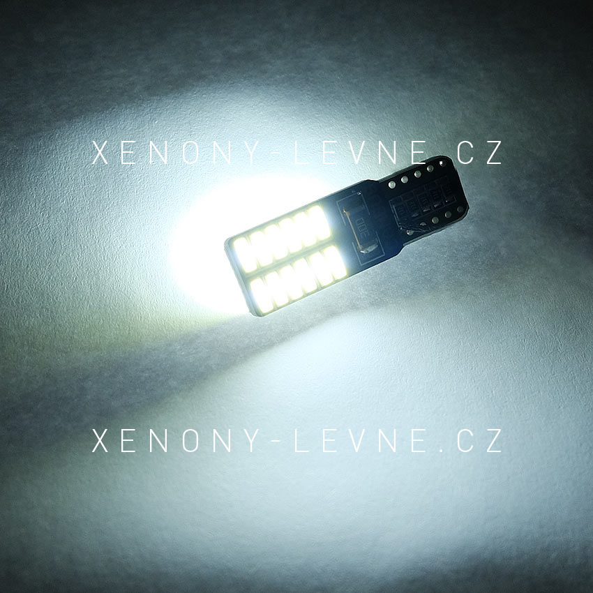 CAN-BUS parkovací světlo, T10 (W5W), 24xSMD, bílé 1ks