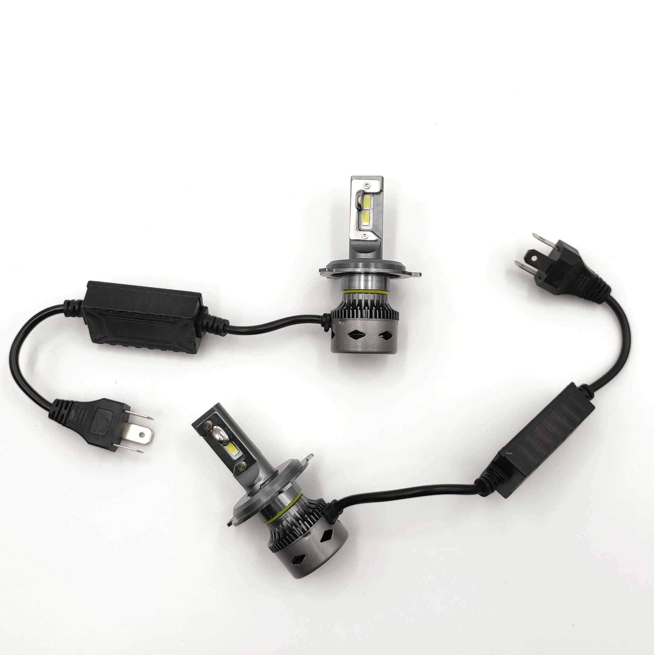 LED autožárovka H4 6000K 15000lm 2x100W cree canbus, sada 2ks