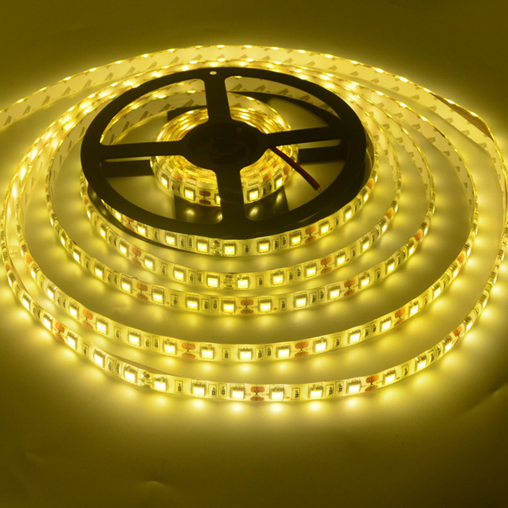 LED pásek 5m, teplá bílá 12V + zdroj zdarma