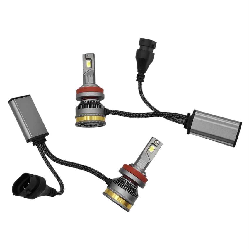 LED autožárovka H11 6000K 25000lm 2x100W CANBUS, sada 2ks