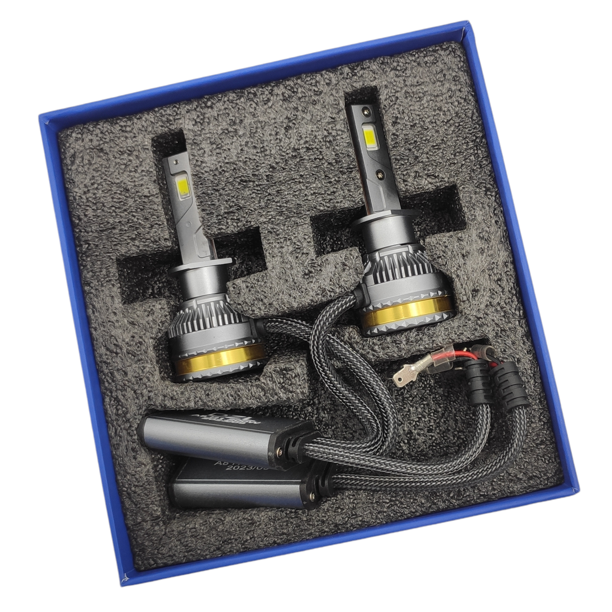 LED autožárovka H11 6000K 25000lm 2x175W CANBUS, sada 2ks