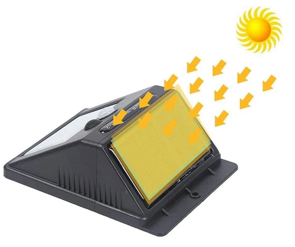 Solární světlo s detektorem pohybu 20 LED 40W 120°