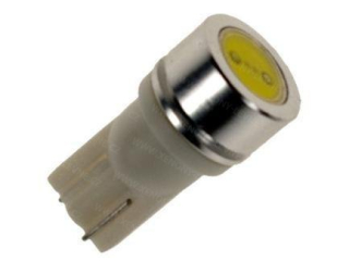Parkovací světlo T10 - 1 x 1W High Power LED SMD ŽLUTÉ - bezpaticové, 1ks