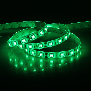 Výprodej - LED pásek 5m, 12V, zelený